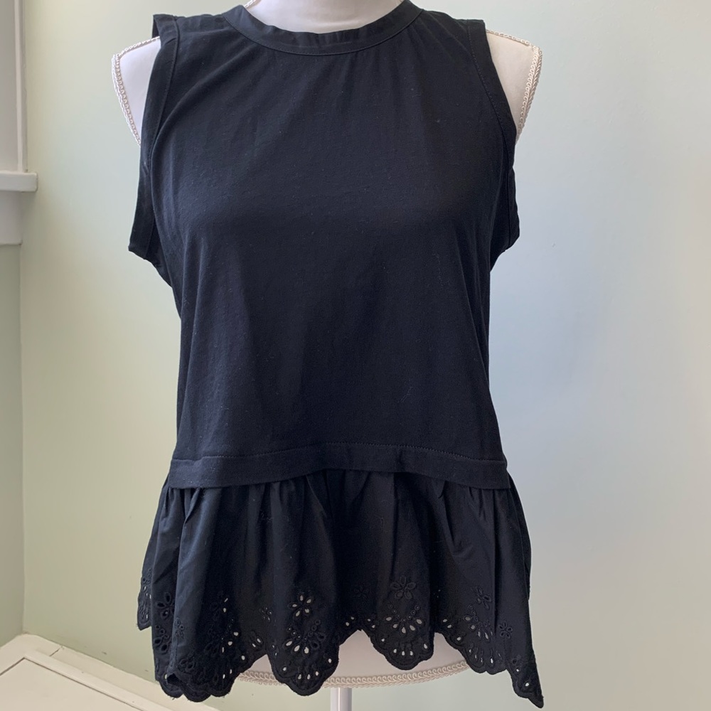 NWT J. crew peplum tank